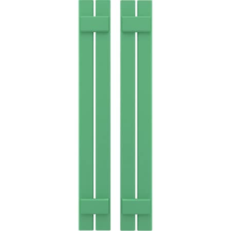 Ekena Millwork Americraft 2-Board, 2 Batten Exterior Real Wood Spaced Board-n-Batten Shutters, ARW101SB207X60LPH, PR ARW101SB207X60LPH